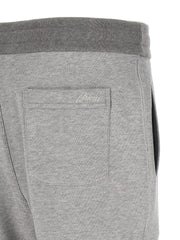 Brioni Gray Cotton Joggers (Workout Pants) - 3XL