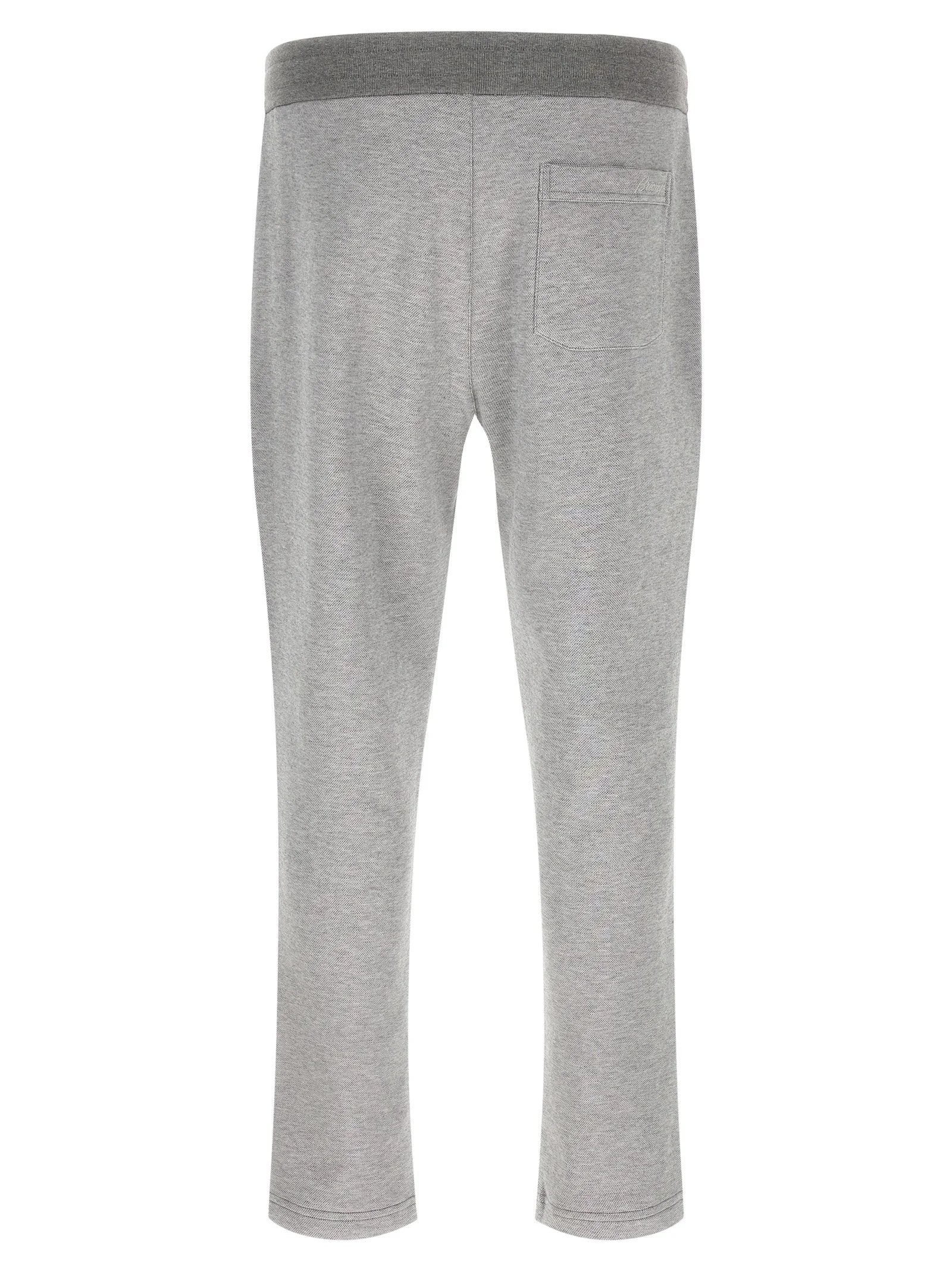 Brioni Gray Cotton Joggers (Workout Pants) - 3XL