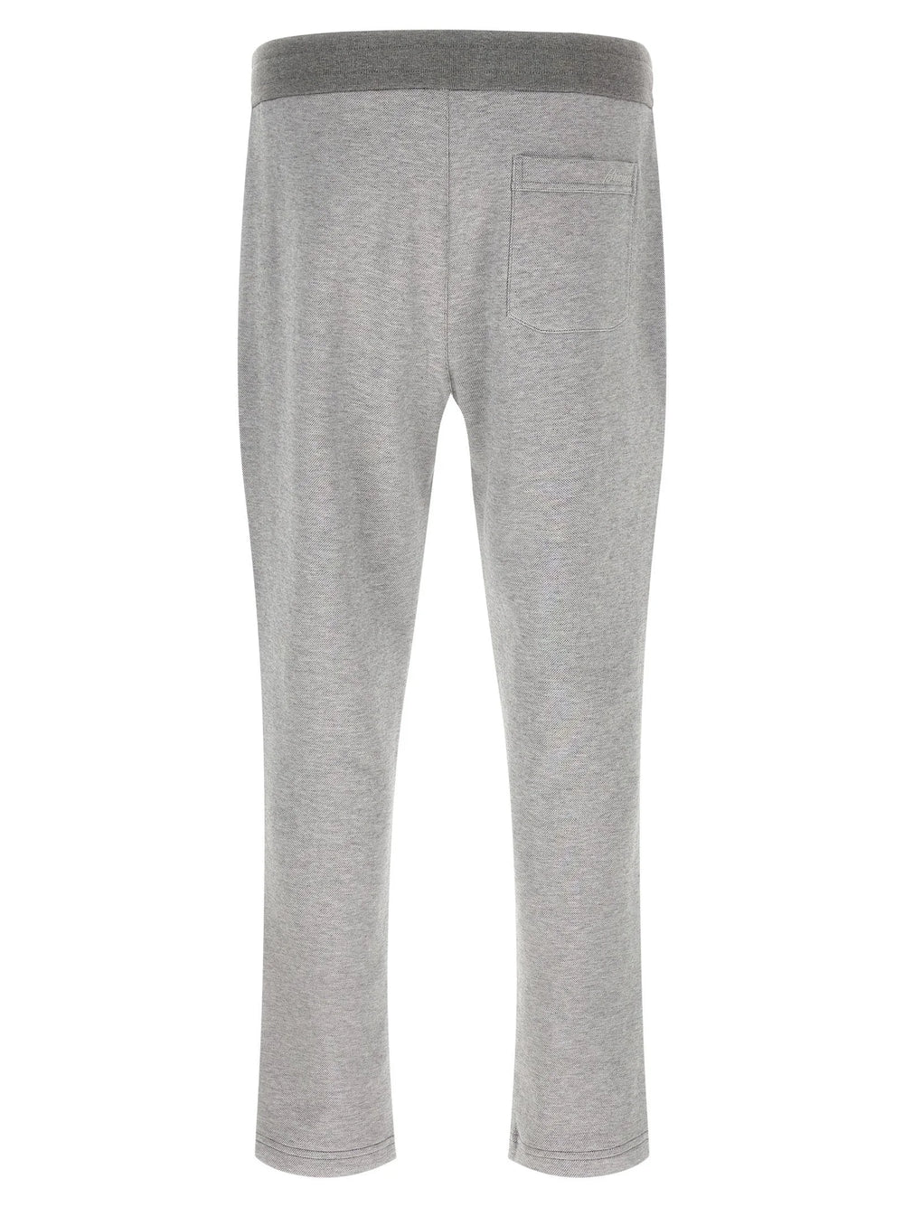 Brioni Gray Cotton Joggers (Workout Pants) - 3XL