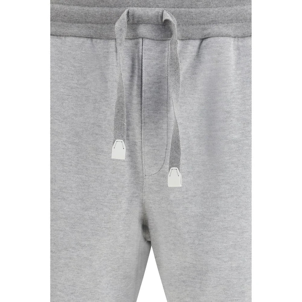 Brioni Gray Cotton Sweatshirt