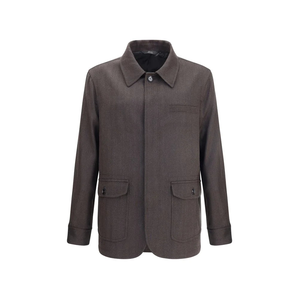 Brioni Herringbone Jacket - Sport Jackets