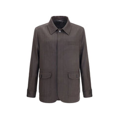 Brioni Herringbone Jacket - Sport Jackets