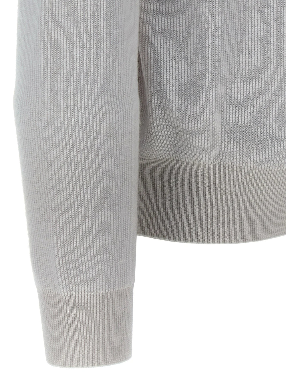 Brioni White Cashmere Cardigan - XXL