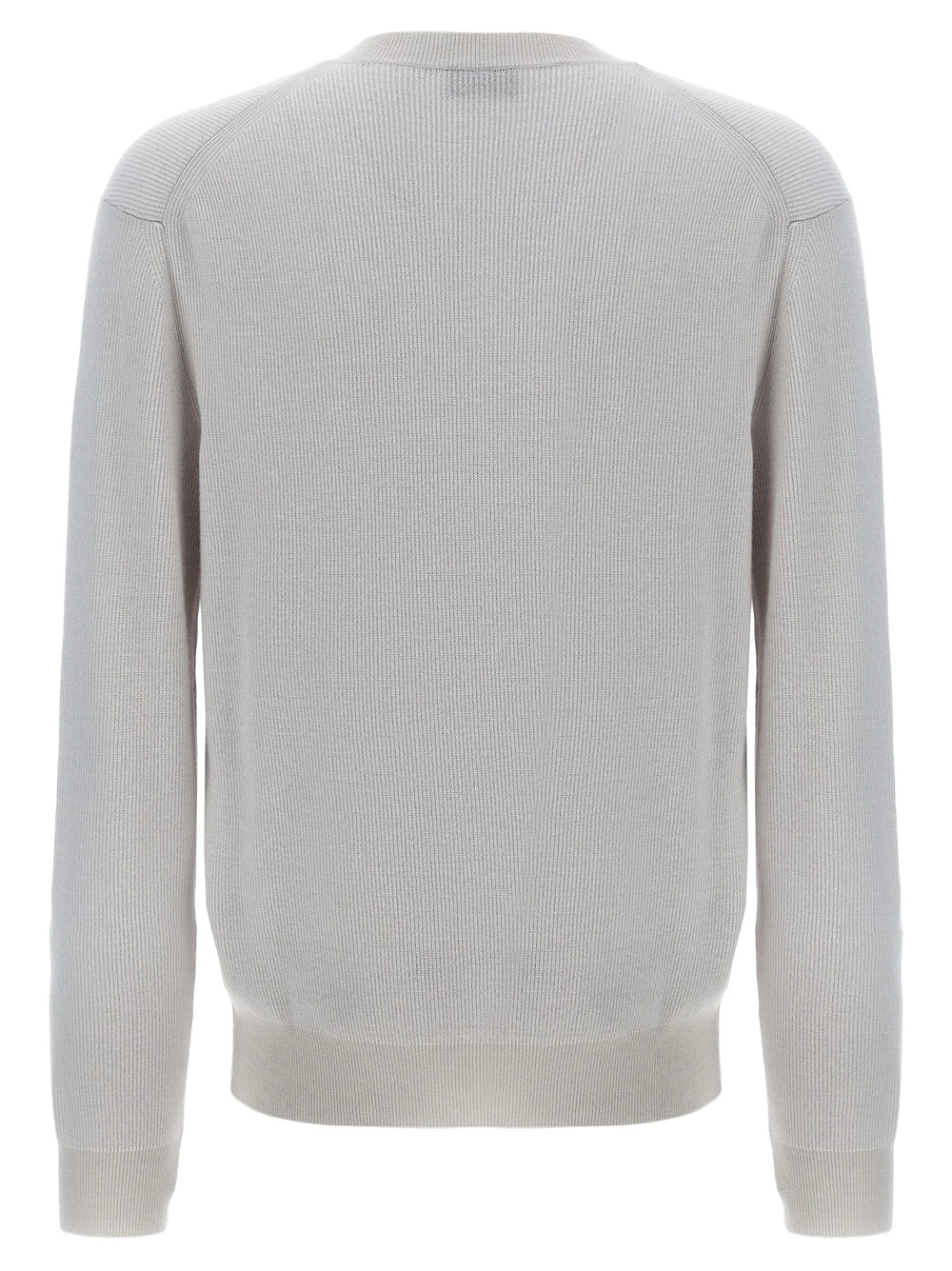 Brioni White Cashmere Cardigan - XXL