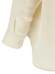 Brioni White Silk Blouse