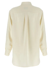 Brioni White Silk Blouse