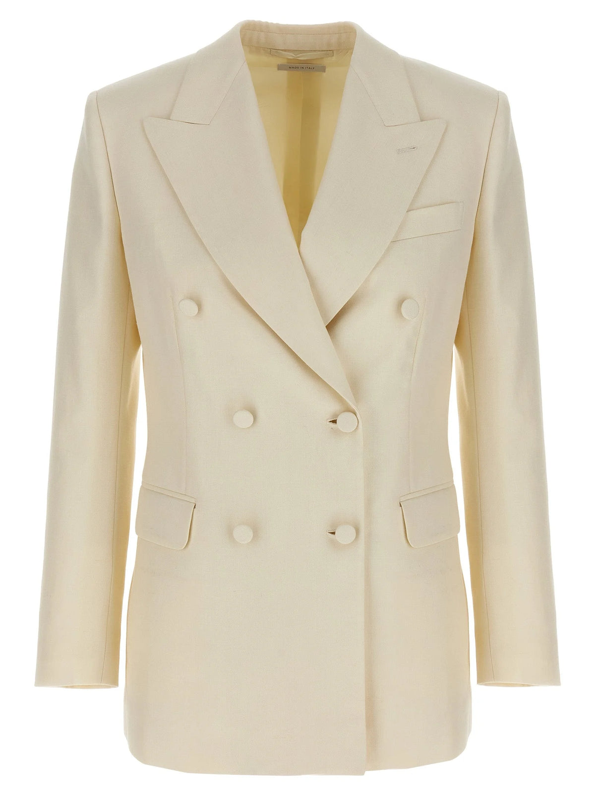 Brioni White Wool Blazer