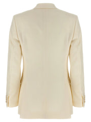 Brioni White Wool Blazer