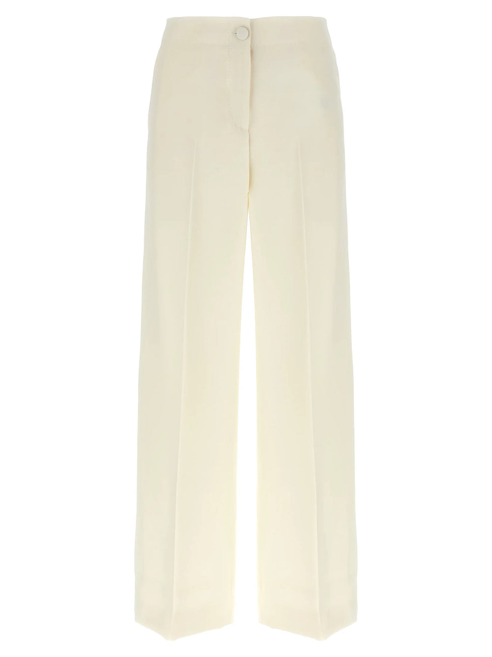 Brioni White Wool Casual Pants