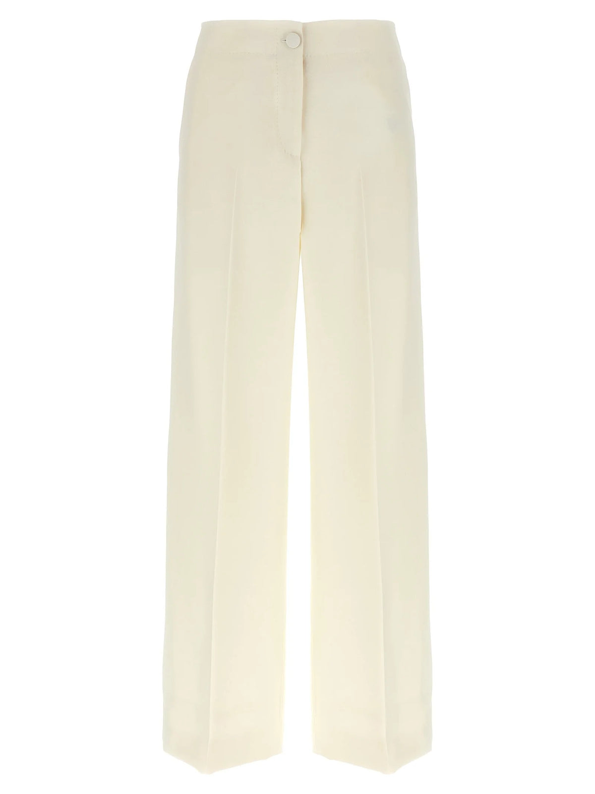Brioni White Wool Casual Pants