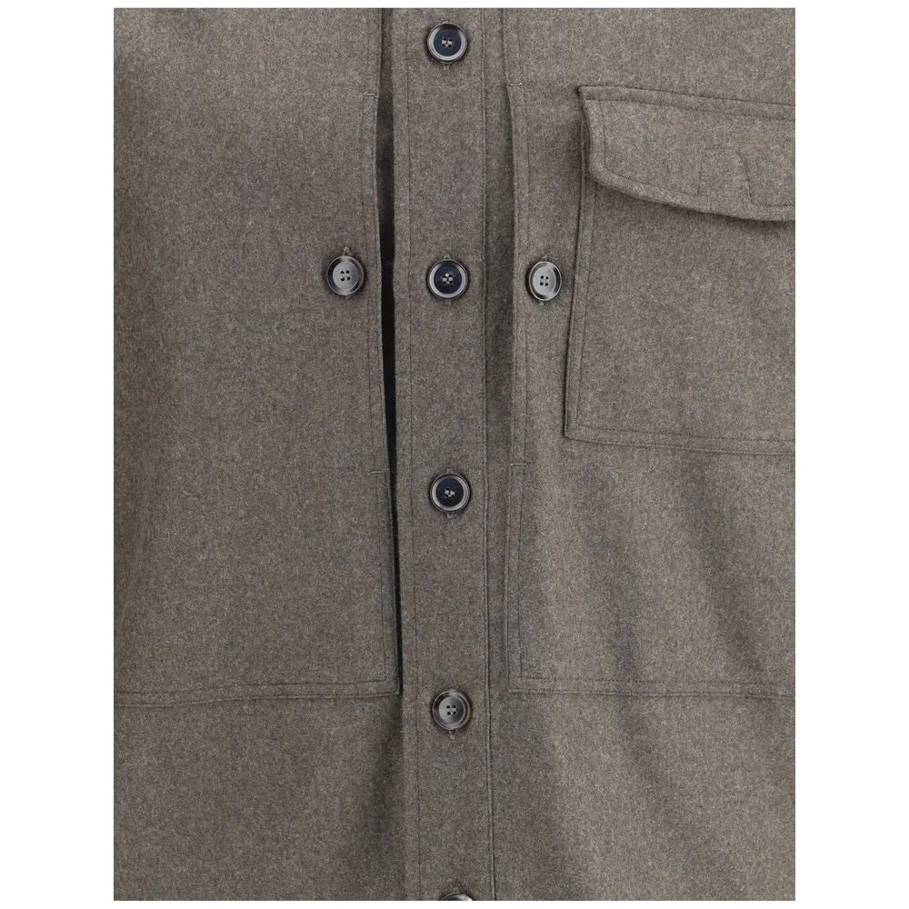 Brioni Wool Jacket - Coats & Jackets