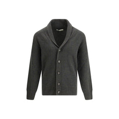 Brooksfield Virgin Wool Shawl-Collar Cardigan - Cardigans