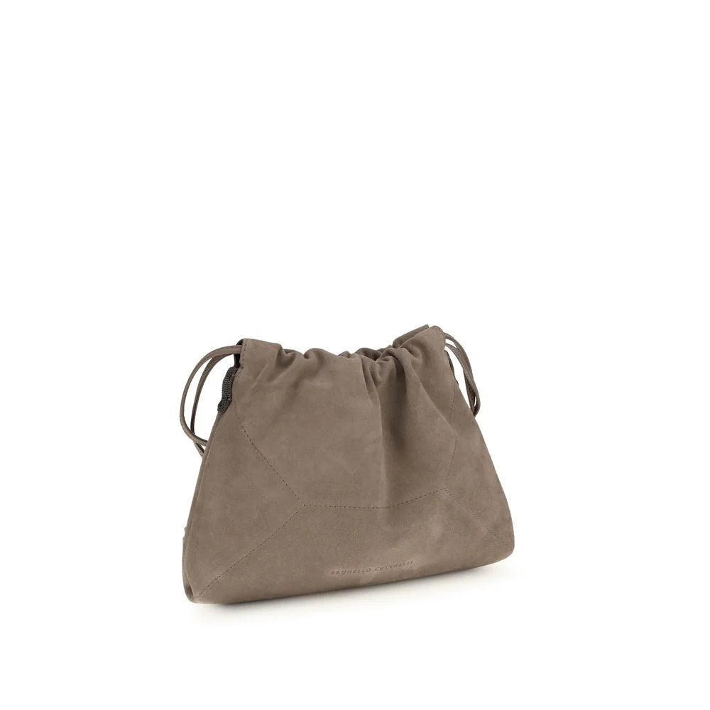 Brunello Cucinelli Beige Kalvskinn Clutch