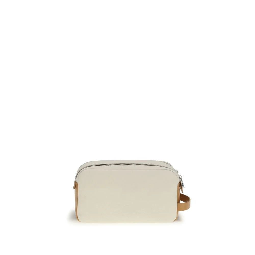 Brunello Cucinelli Beige Calf Leather Bos Taurus Other Accessories