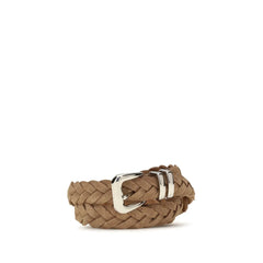Brunello Cucinelli Beige Nahast Vöö Bos Taurus