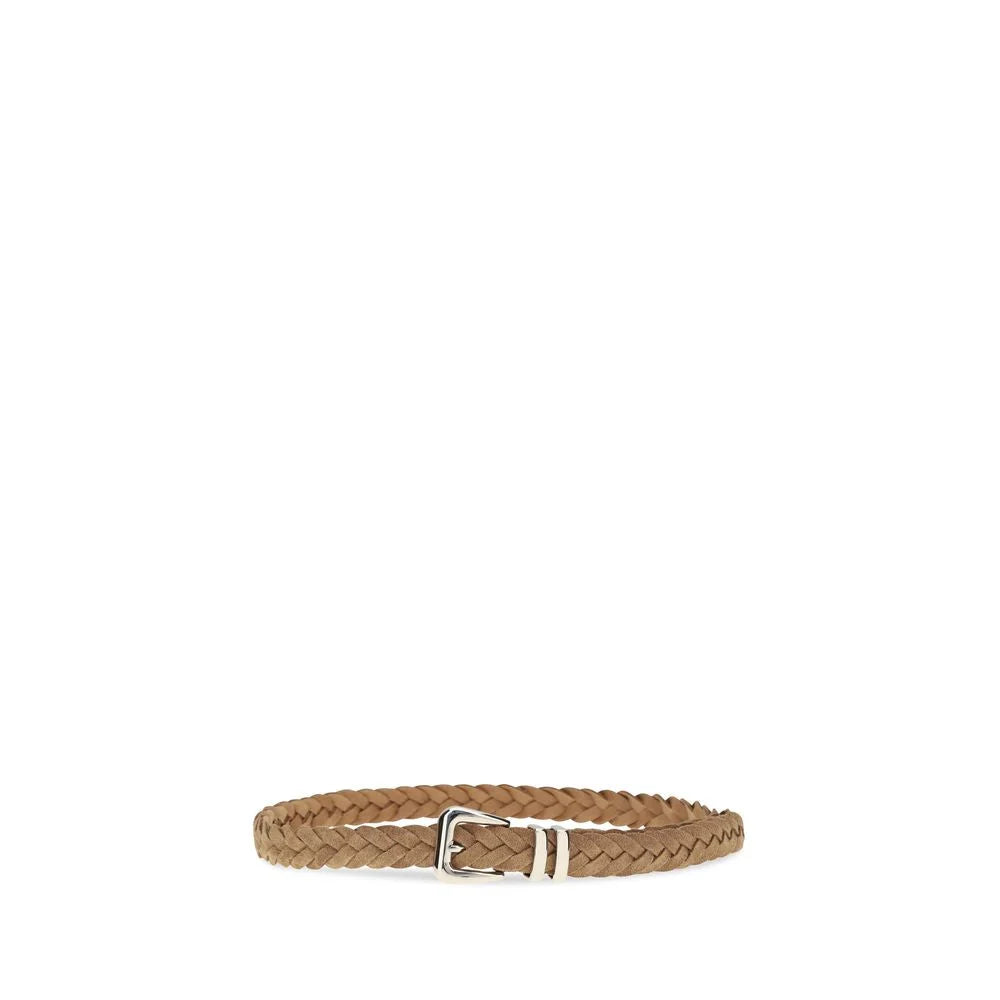 Brunello Cucinelli Beige Nahast Vöö Bos Taurus