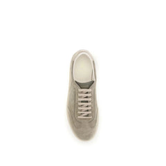 Adidași Brunello Cucinelli Bej din piele de vitel Bos Taurus