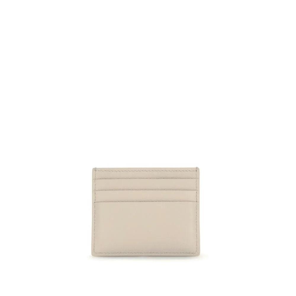 Brunello Cucinelli Beige Calf Leather Bos Taurus Wallet