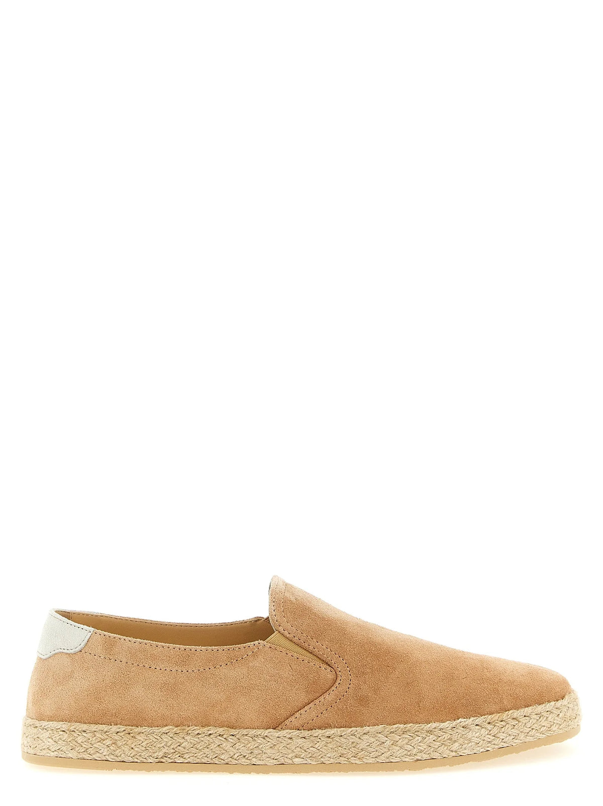 Brunello Cucinelli Beige Calfskin Espadrilles