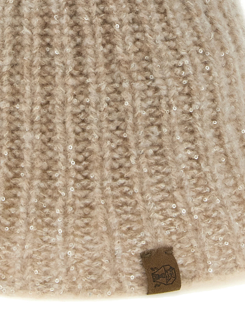 Brunello Cucinelli Beige Cashmere Bucket Hat