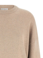 Brunello Cucinelli Beige Cashmere Cardigan