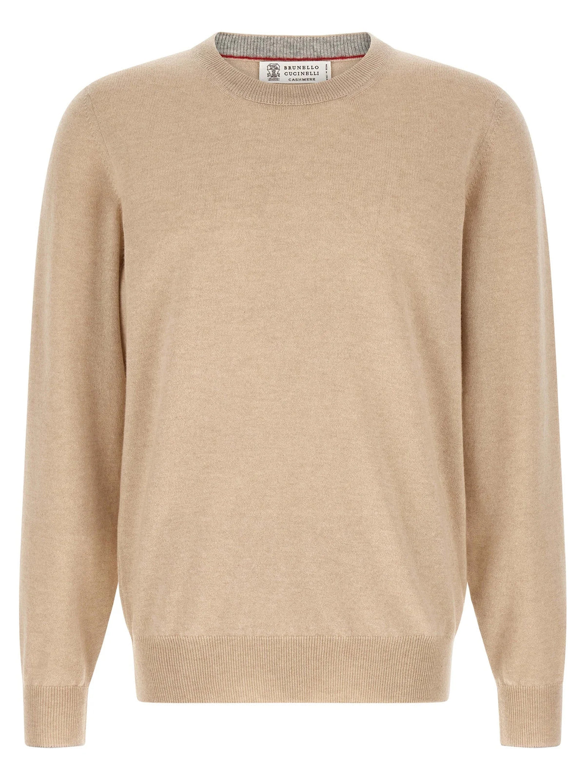 Brunello Cucinelli Beige Cashmere Cardigan