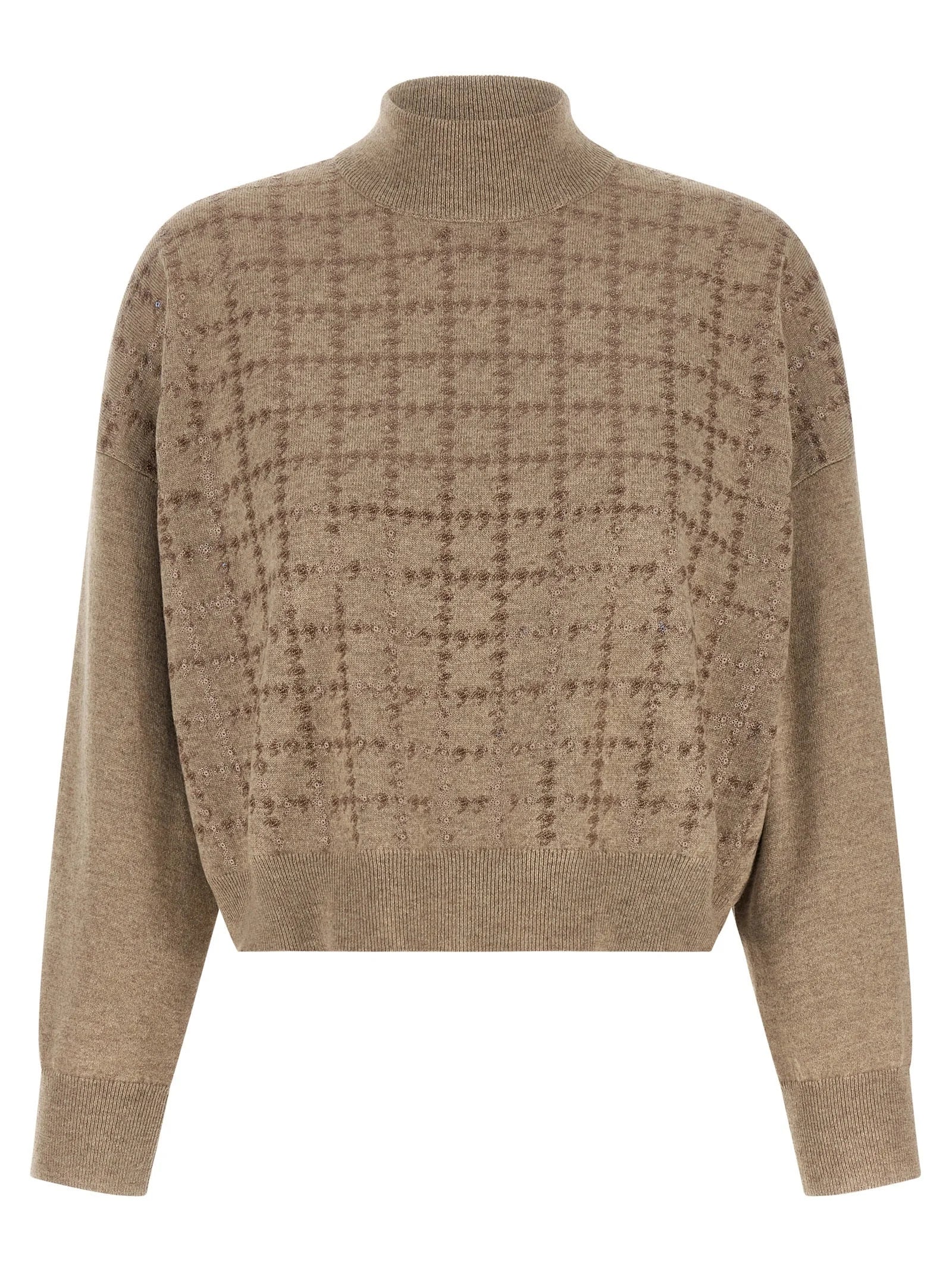 Brunello Cucinelli Beige Cashmere Cardigan