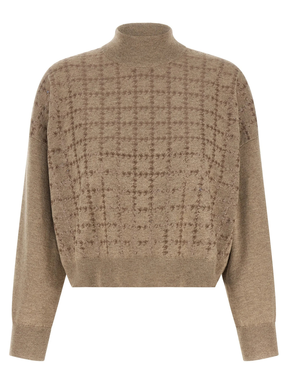 Brunello Cucinelli Beige Cashmere Cardigan