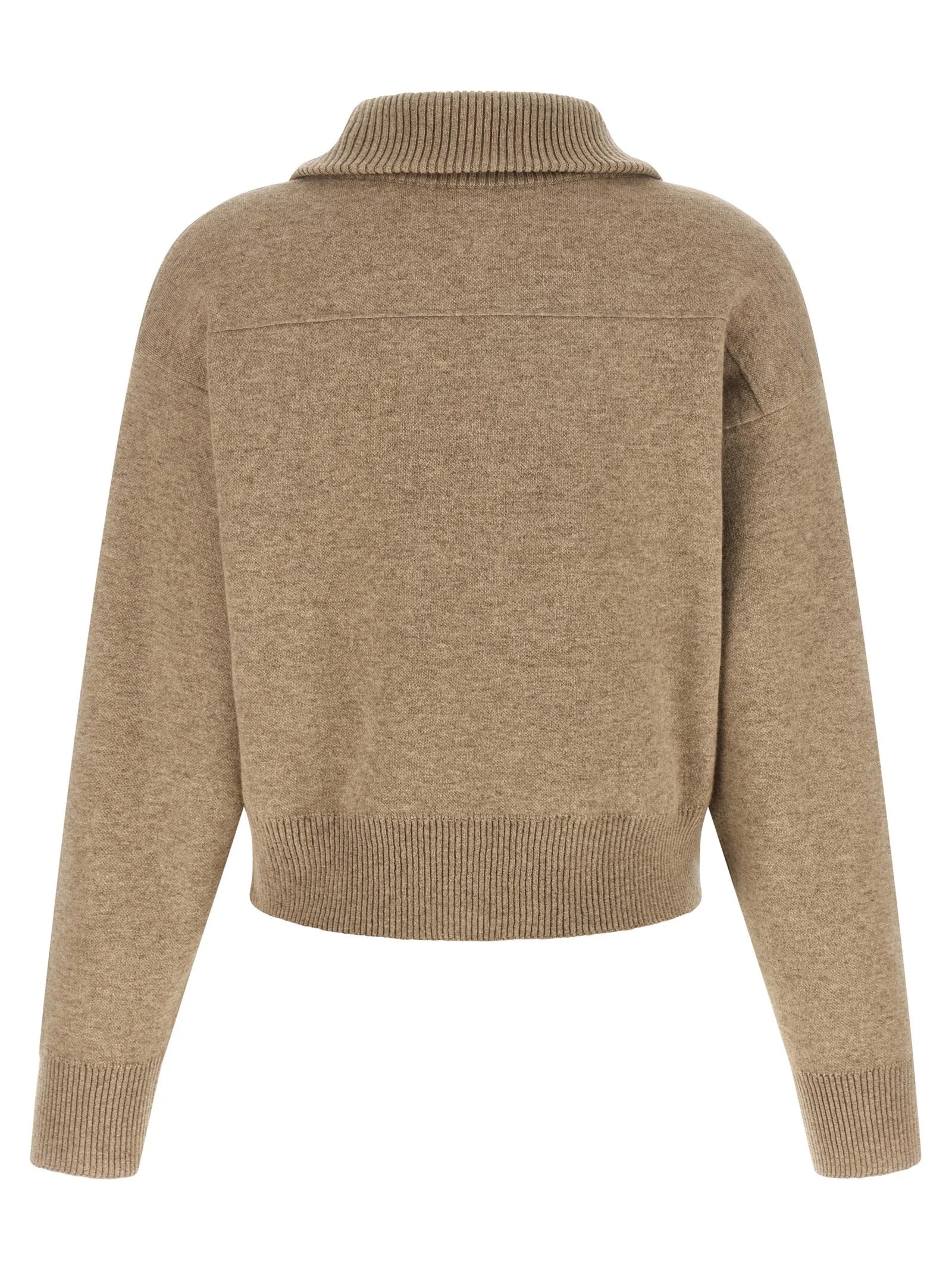 Brunello Cucinelli Beige Cashmere Cardigan