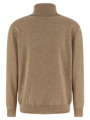 Brunello Cucinelli Beige Cashmere Cardigan