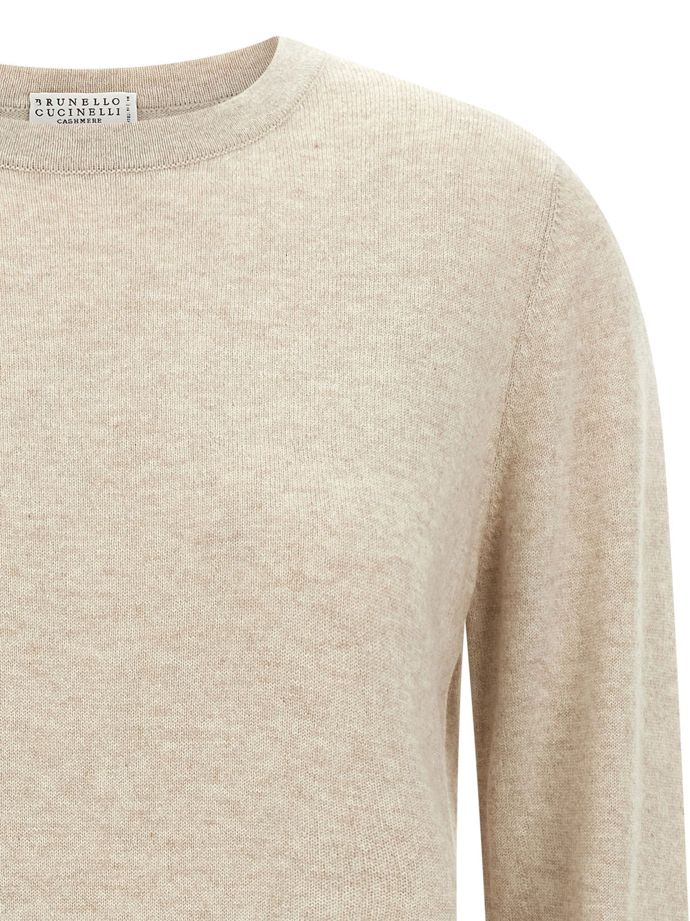 Brunello Cucinelli Beige Cashmere Cardigan - S