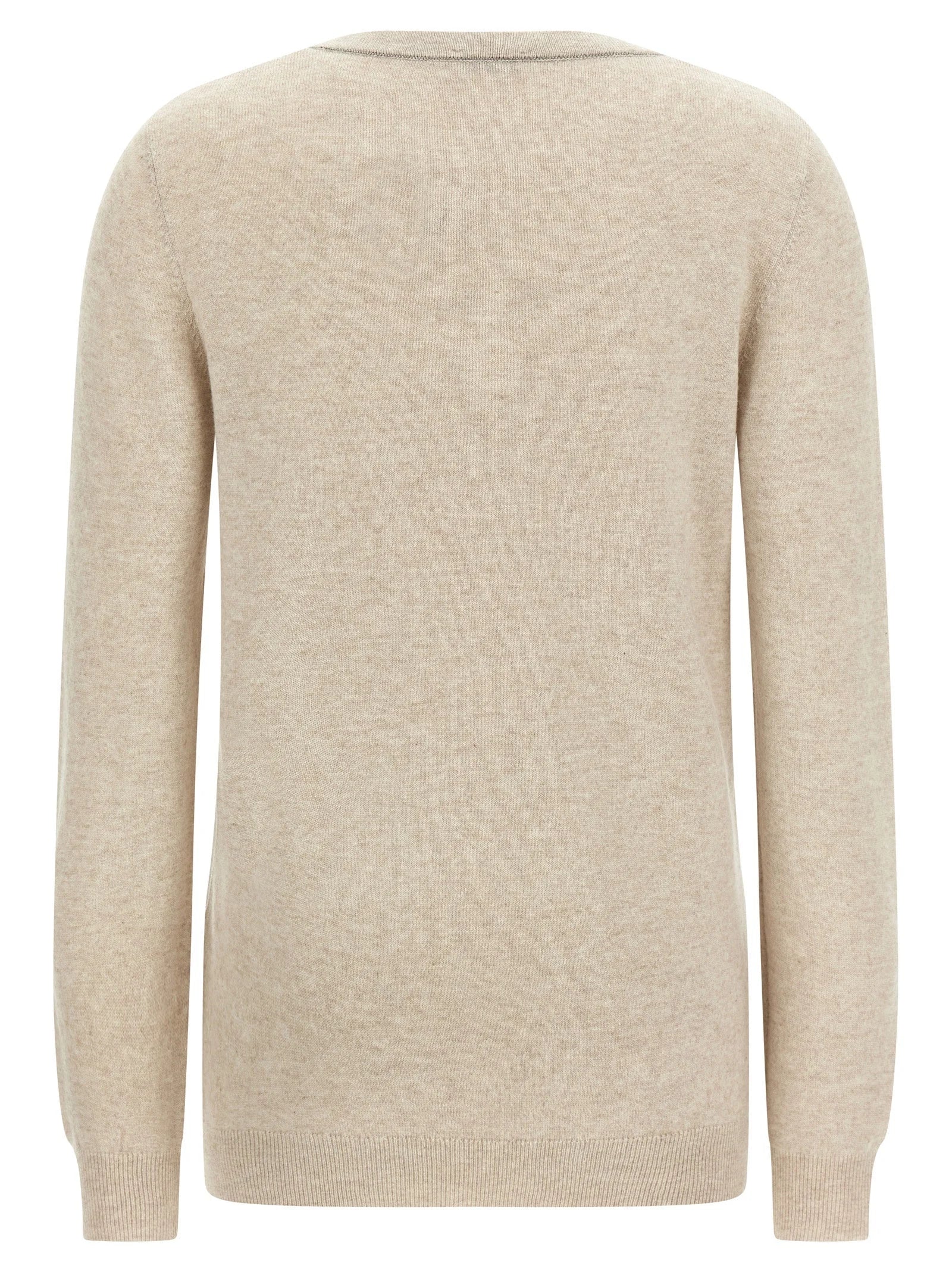 Brunello Cucinelli Beige Cashmere Cardigan - S