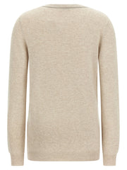 Brunello Cucinelli Beige Cashmere Cardigan - S
