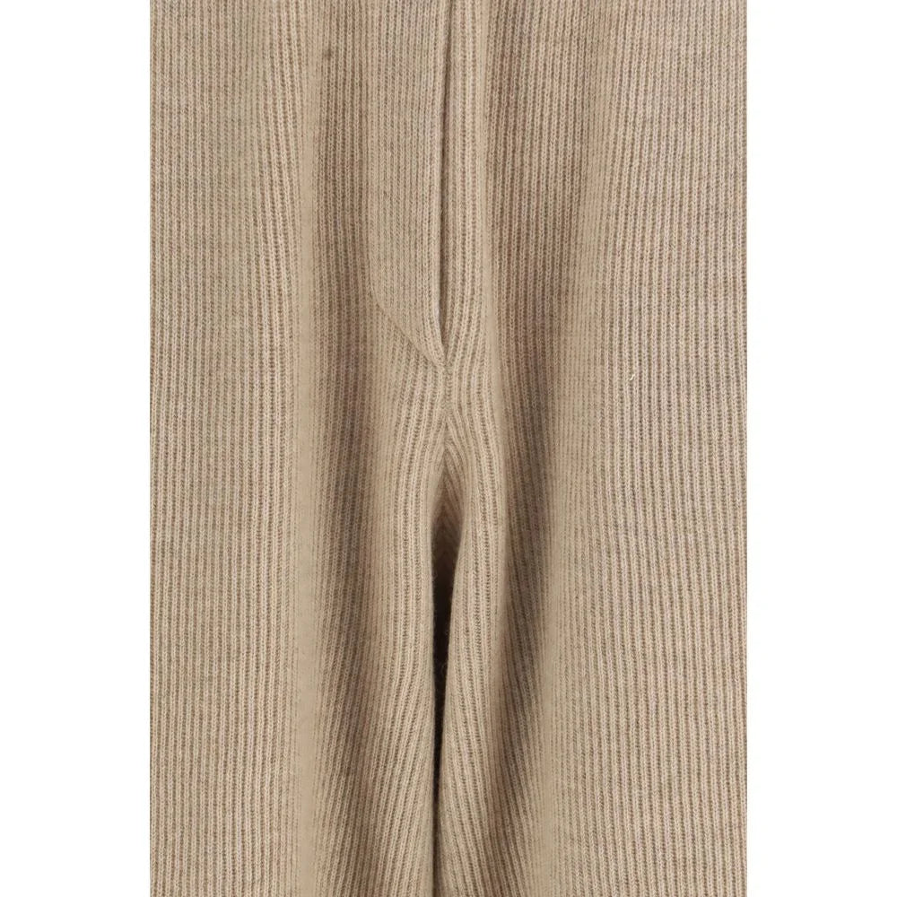 Brunello Cucinelli Beige Cashmere Casual Pants - M