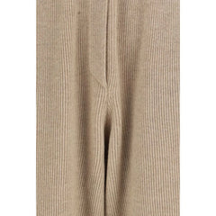 Brunello Cucinelli Beige Cashmere Casual Pants - M