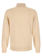 Brunello Cucinelli Beige Cashmere Polo Shirt