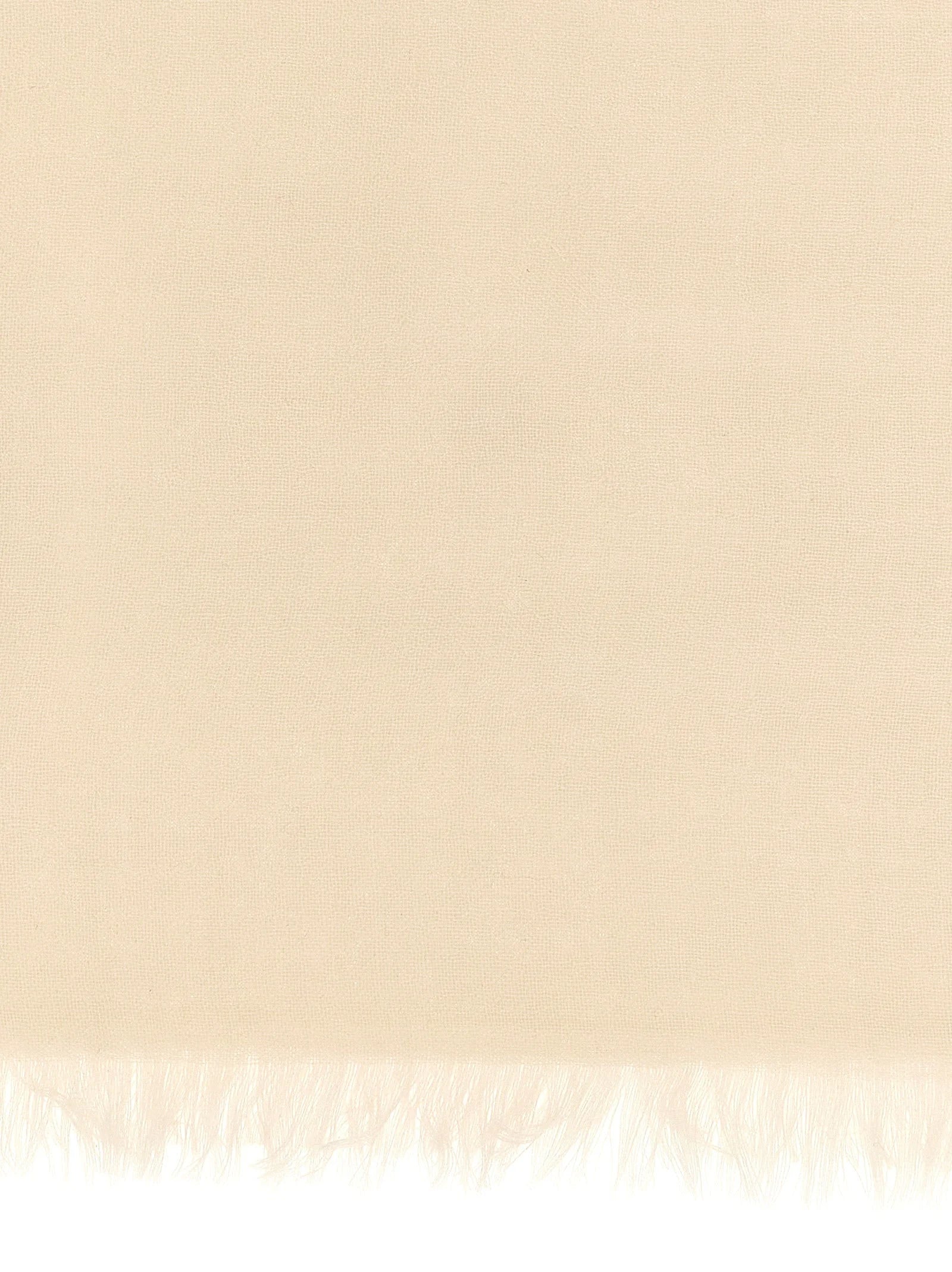 Brunello Cucinelli Beige Cashmere Scarf