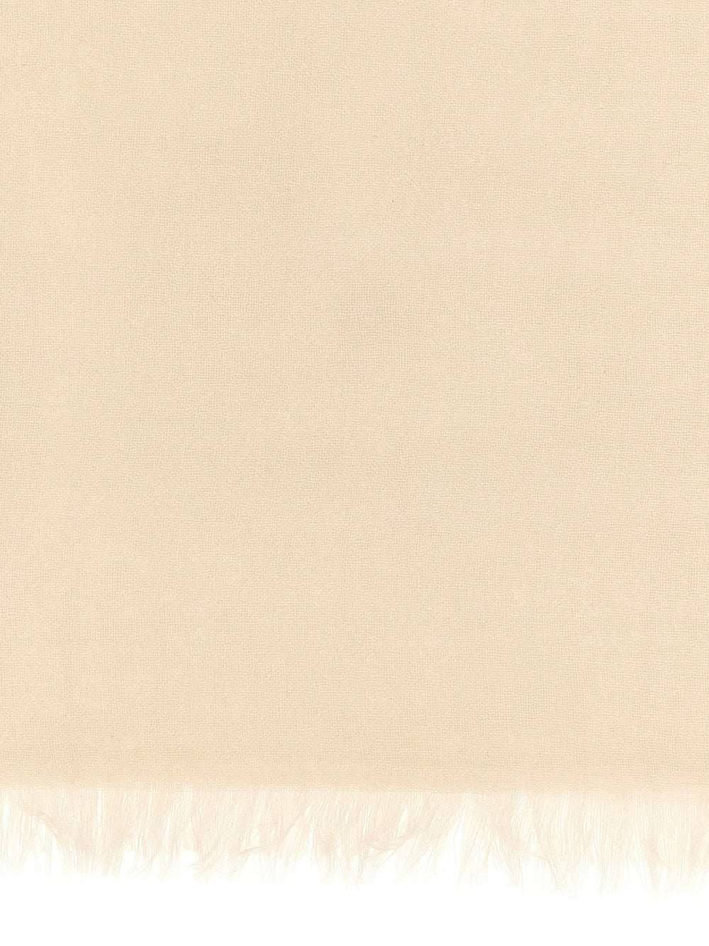 Brunello Cucinelli Beige Cashmere Scarf