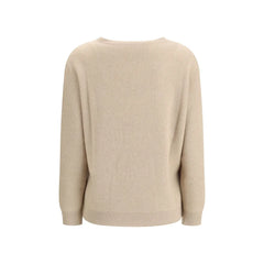 Brunello Cucinelli Beige Cashmere Cashmere Sweater