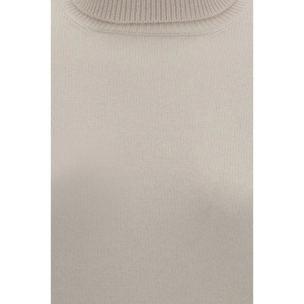 Brunello Cucinelli Beige Cashmere Sweater