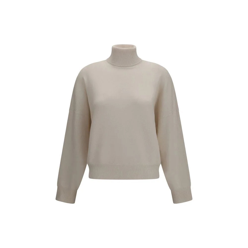 Brunello Cucinelli Beige Cashmere Sweater