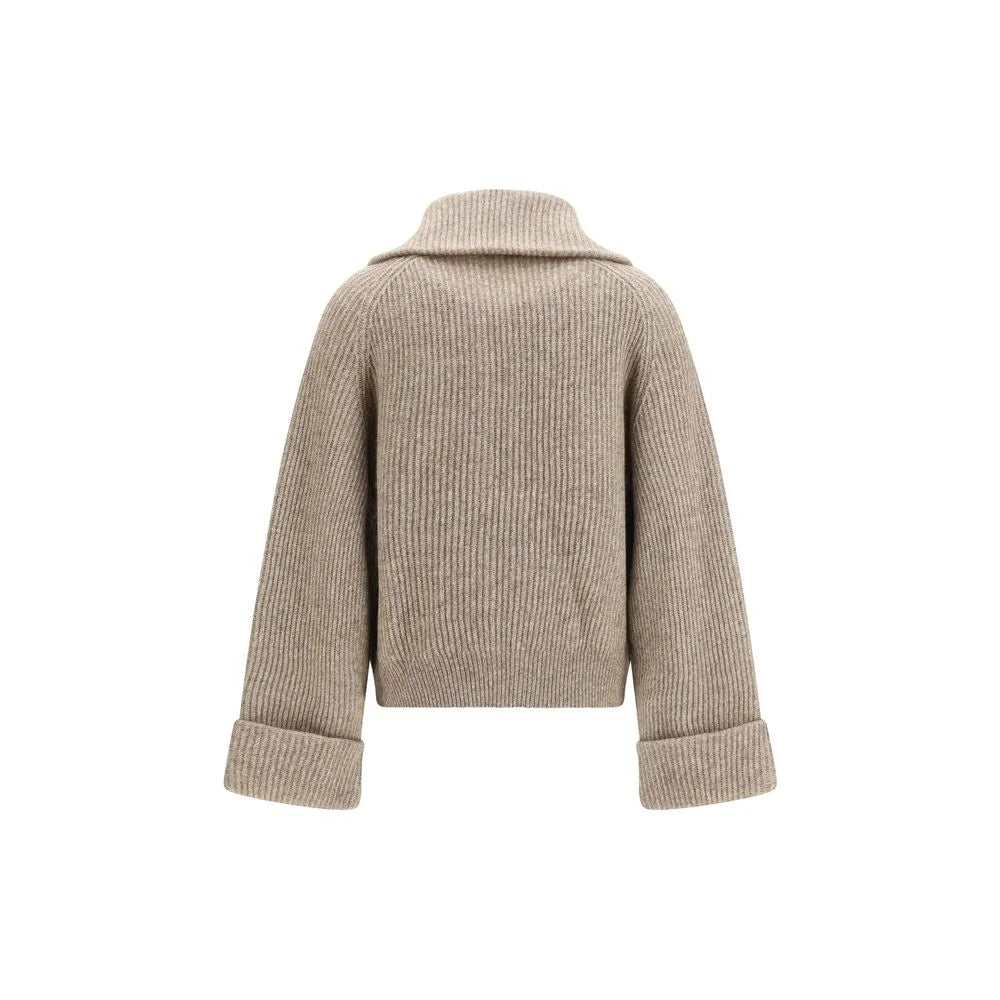 Brunello Cucinelli Beige Cashmere Sweater