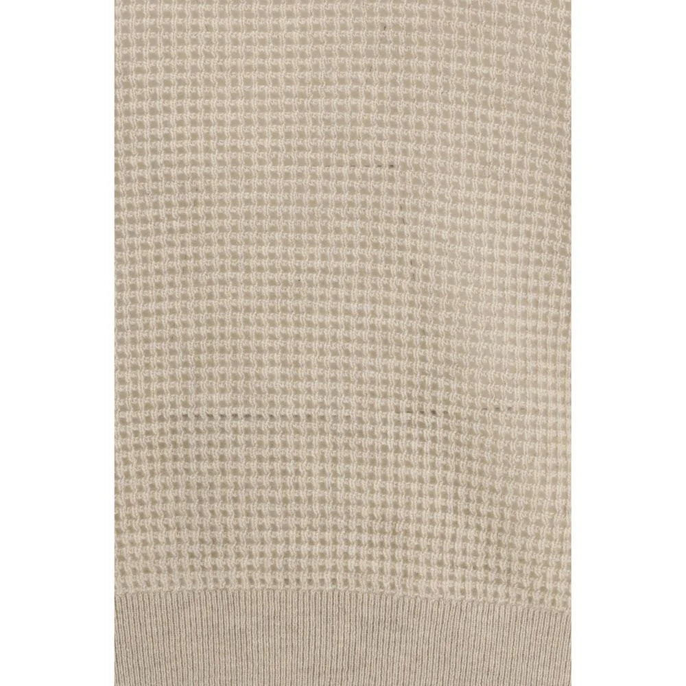 Brunello Cucinelli Beige Cashmere Sweatshirt - Hoodies