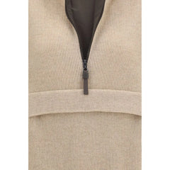 Brunello Cucinelli Beige Cashmere Sweatshirt - M