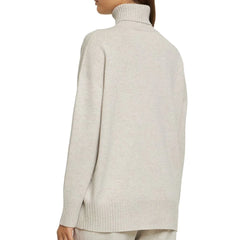 Brunello Cucinelli Beige Cashmere Turtleneck - XL