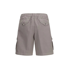 Brunello Cucinelli Beige Cotton Bermuda Shorts