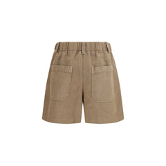 Brunello Cucinelli Beige Cotton Bermuda Shorts - IT40 | M