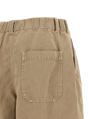 Brunello Cucinelli Beige Cotton Bermuda Shorts - IT42