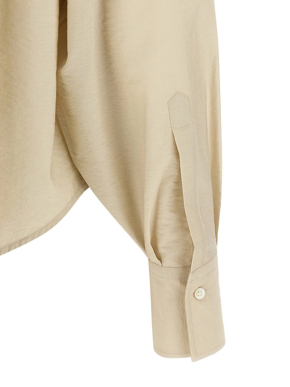 Brunello Cucinelli Beige Cotton Blouse - L