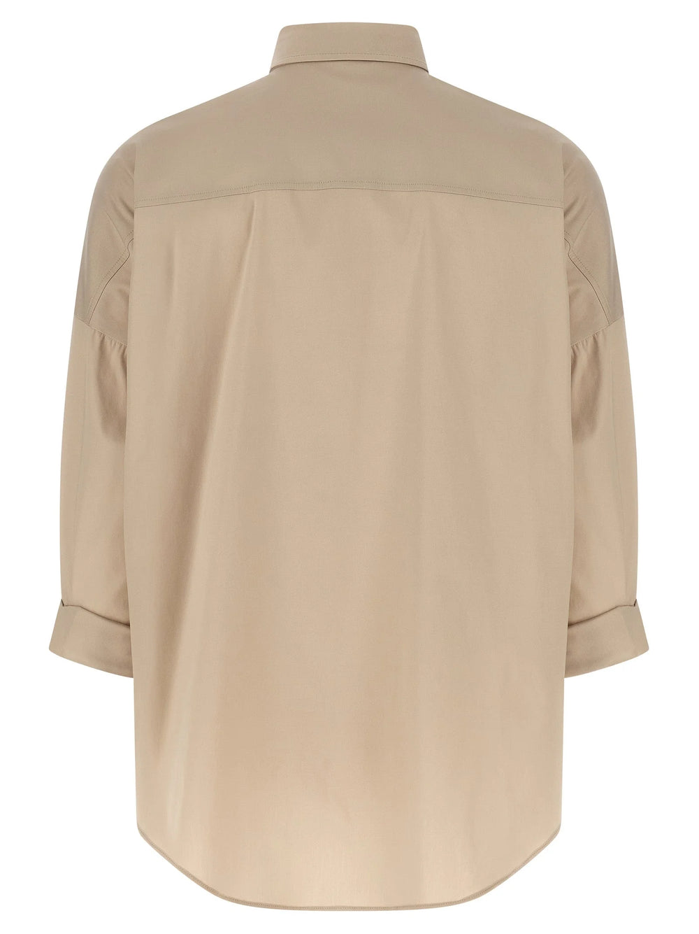 Brunello Cucinelli Beige Cotton Blouse - XS